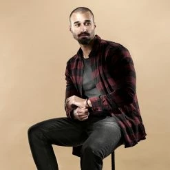 Lucleon Collins | 6mm Brown & Black Woven Leather Bracelet -MEN'S BRACELETS Sales Store rst ll collins bracelets productpage 24601 bjoernvalentine 1