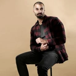 Lucleon Collins | 3mm Rusty Brown Woven Leather Wrap Bracelet -MEN'S BRACELETS Sales Store rst ll collins bracelets productpage 24616 bjoernvalentine 1a 1