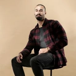 Lucleon Collins | 3mm Rusty Brown Woven Leather Wrap Bracelet -MEN'S BRACELETS Sales Store rst ll collins bracelets productpage 24616 bjoernvalentine 1b 1