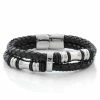 Fort Tempus Bolo | Double Black Leather Cord Bracelet
