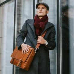 Fort Tempus Silver-Tone Stainless Steel Textured Cuff Bracelet -MEN'S BRACELETS Sales Store square 1 154