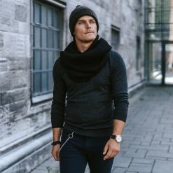 Lucleon Black Lava Rock, Onyx & Coconut Bracelet Set -MEN'S BRACELETS Sales Store square 1 163