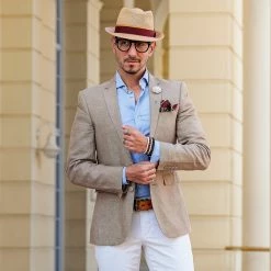 Lucleon Miro | Red Natural Wood & White Coconut Bracelet Set -MEN'S BRACELETS Sales Store square 1 53