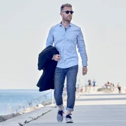 Lucleon Dark Brown Waxed Cotton & Silver Bracelet -MEN'S BRACELETS Sales Store square 1 77