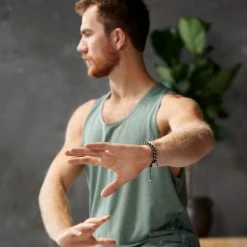 Arkai Sanatio | Grey Hematite & Nylon Bracelet -MEN'S BRACELETS Sales Store ste sbcl ig 1x1 bracelet arkai 23675 5555 1