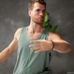 Arkai Sanatio | Black Lava Rock & Tiger's Eye Bracelet -MEN'S BRACELETS Sales Store ste sbcl ig 1x1 bracelet arkai 23679 14888