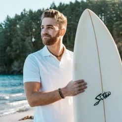 Waykins Wave | Silver-Tone Light Grey and Wooden Bracelet Set 10 Waykins Wave | Silver-Tone Light Grey and Wooden Bracelet Set -MEN'S BRACELETS Sales Store wendel square